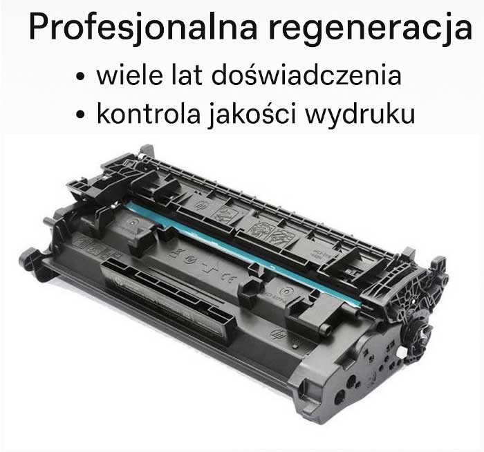 Proces regeneracji tonera