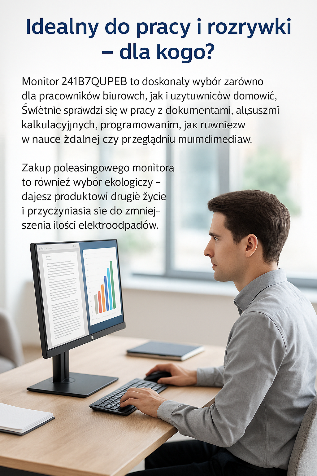 Monitor do biura i domu