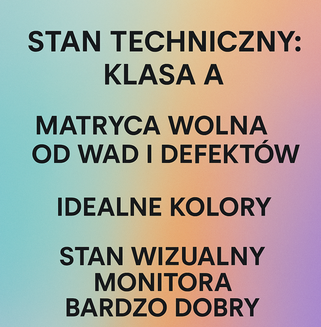 monitor poleasingowy Klasa A