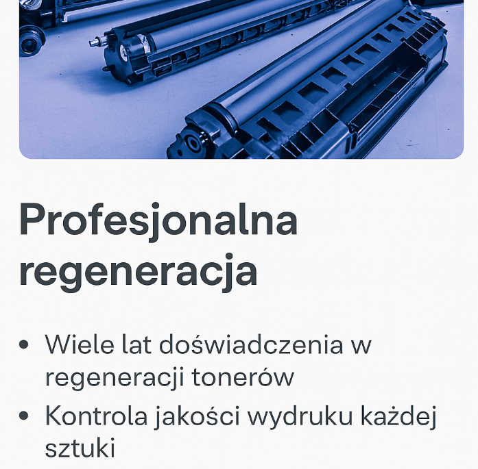 Proces regeneracji tonera HP 142A