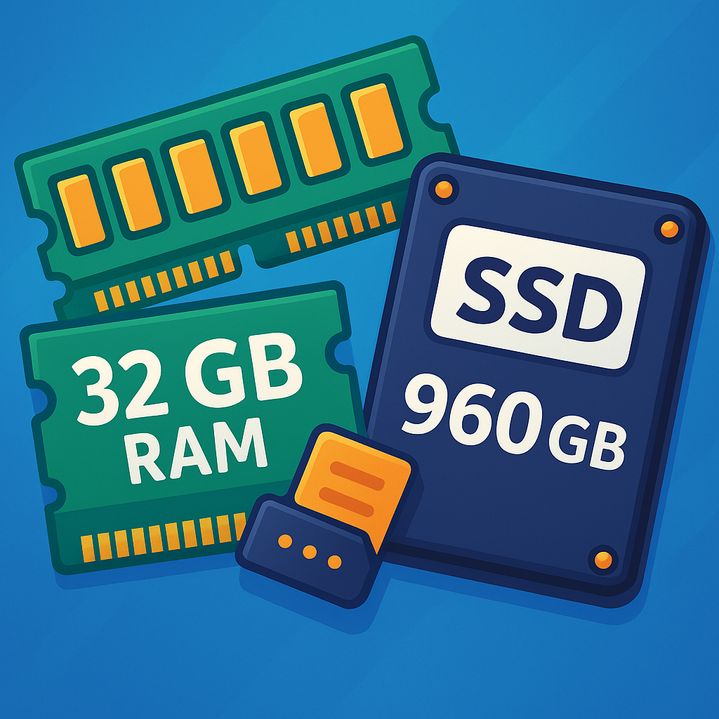 RAM i SSD