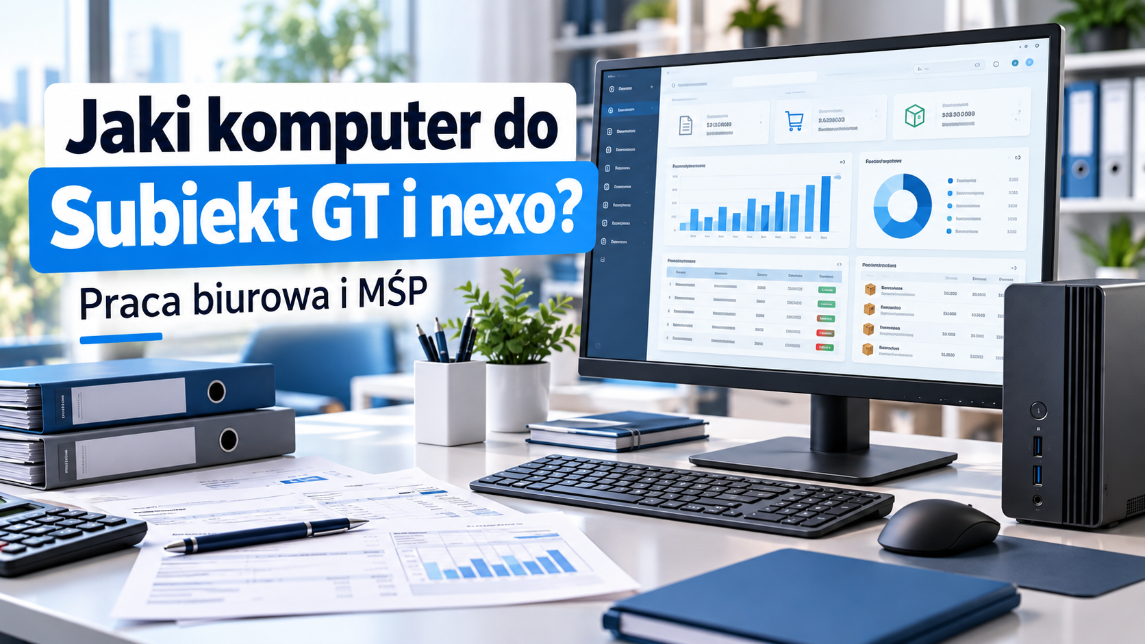 Praca biurowa i MŚP - Jaki komputer do Subiekt GT i Subiekt nexo?