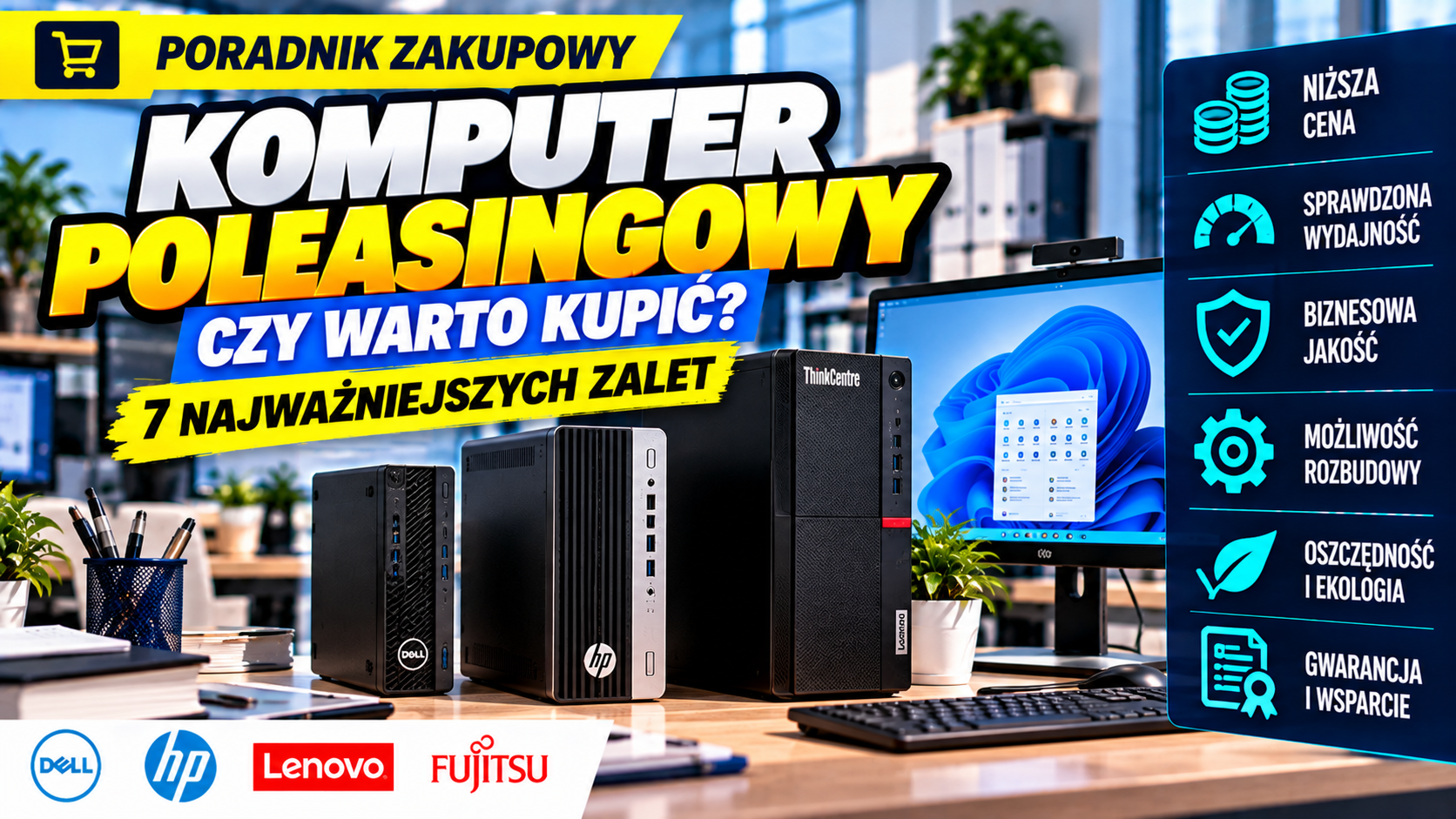 Komputer poleasingowy – co to znaczy, czy warto kupić i jakie ma zalety?