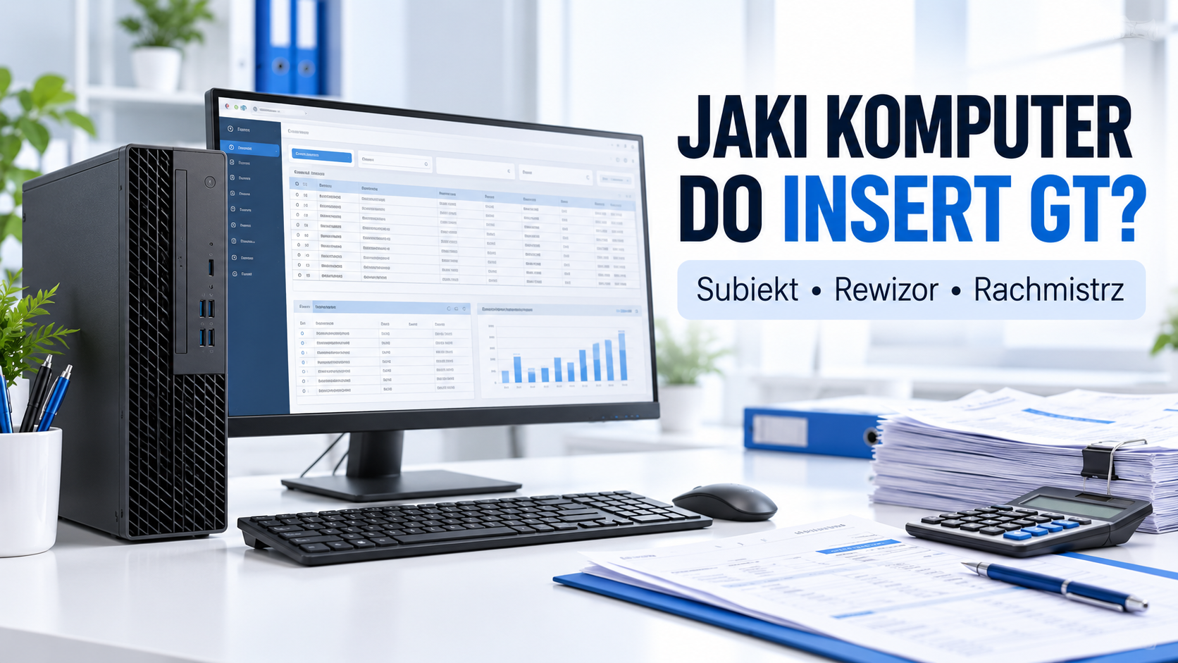 Jaki komputer do Subiekta GT, Rewizora GT i Rachmistrza GT? Wymagania sprzętowe i polecane konfiguracje 2026