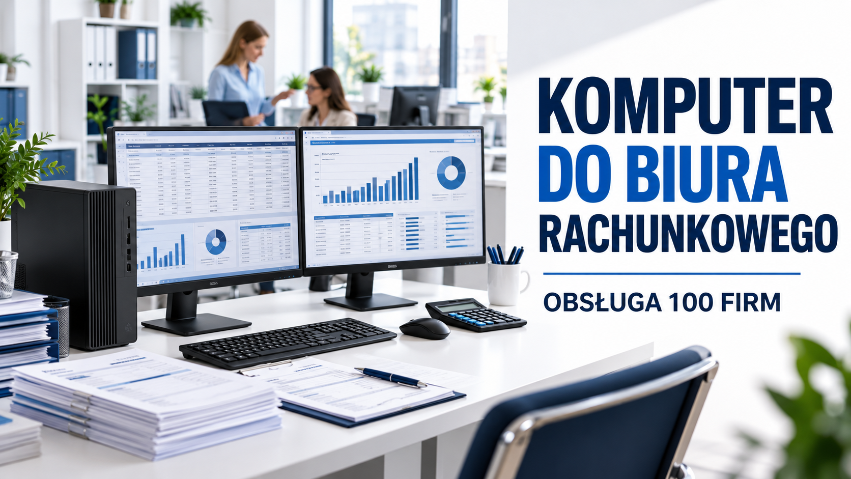Komputer do biura rachunkowego obsługującego 100 firm. Co wybrać w 2026 roku?