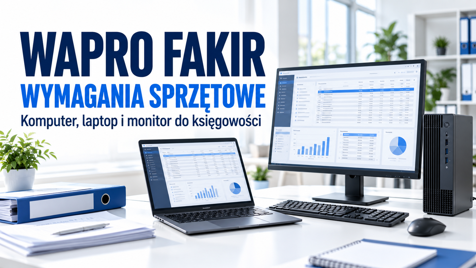 WAPRO Fakir: wymagania sprzętowe 2026. Jaki komputer, laptop i monitor wybrać?