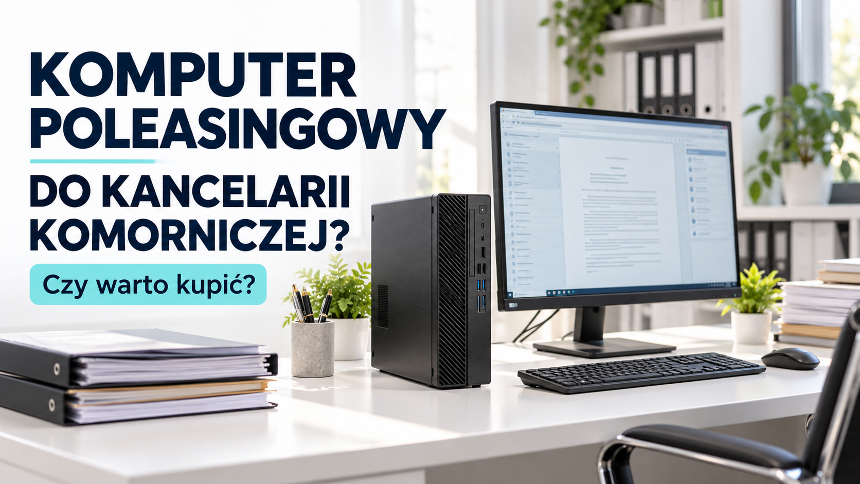 Czy komputer poleasingowy nadaje się do kancelarii komorniczej?