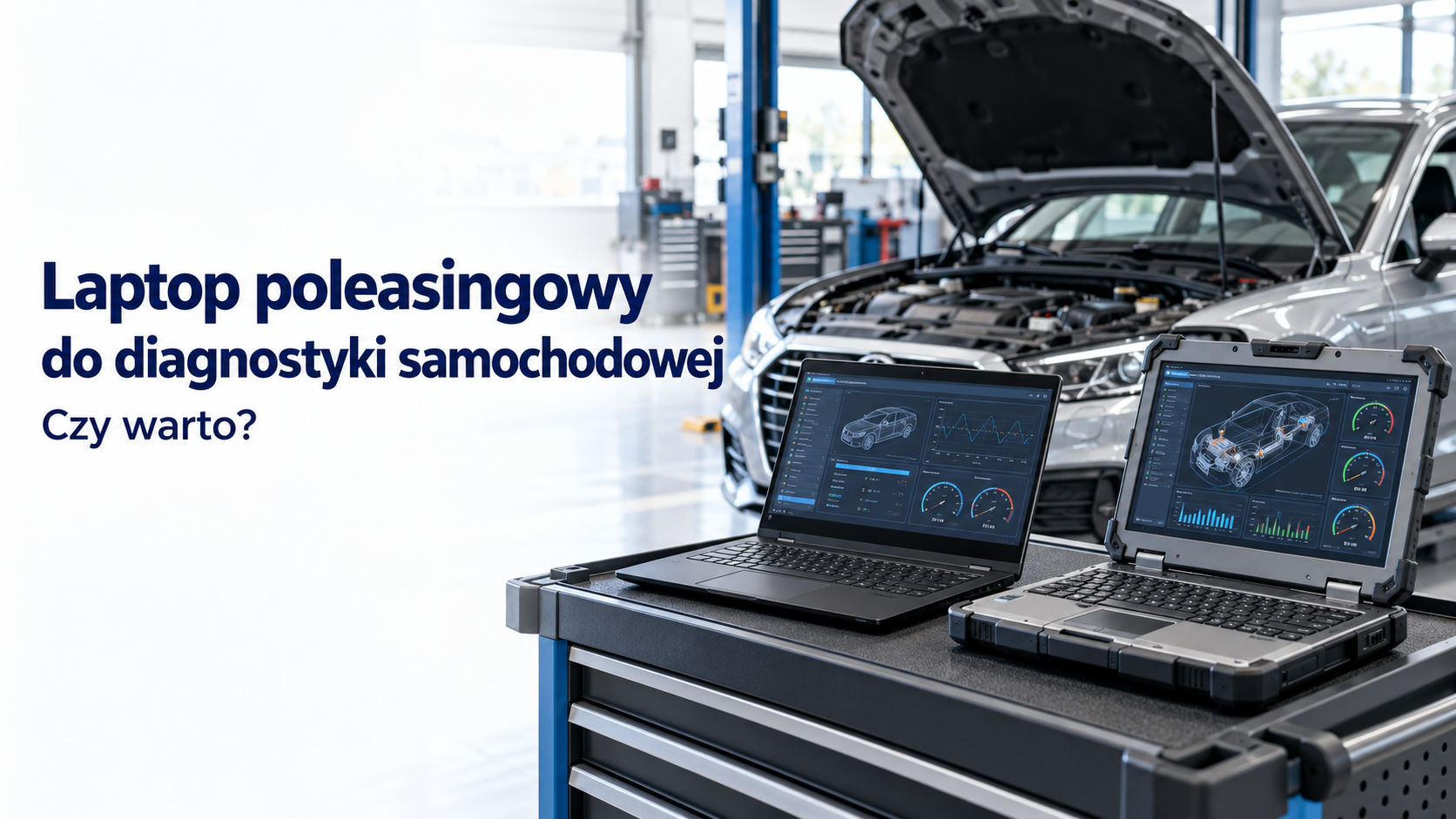 Czy laptop poleasingowy nadaje się do diagnostyki samochodowej? Poradnik na 2026 rok