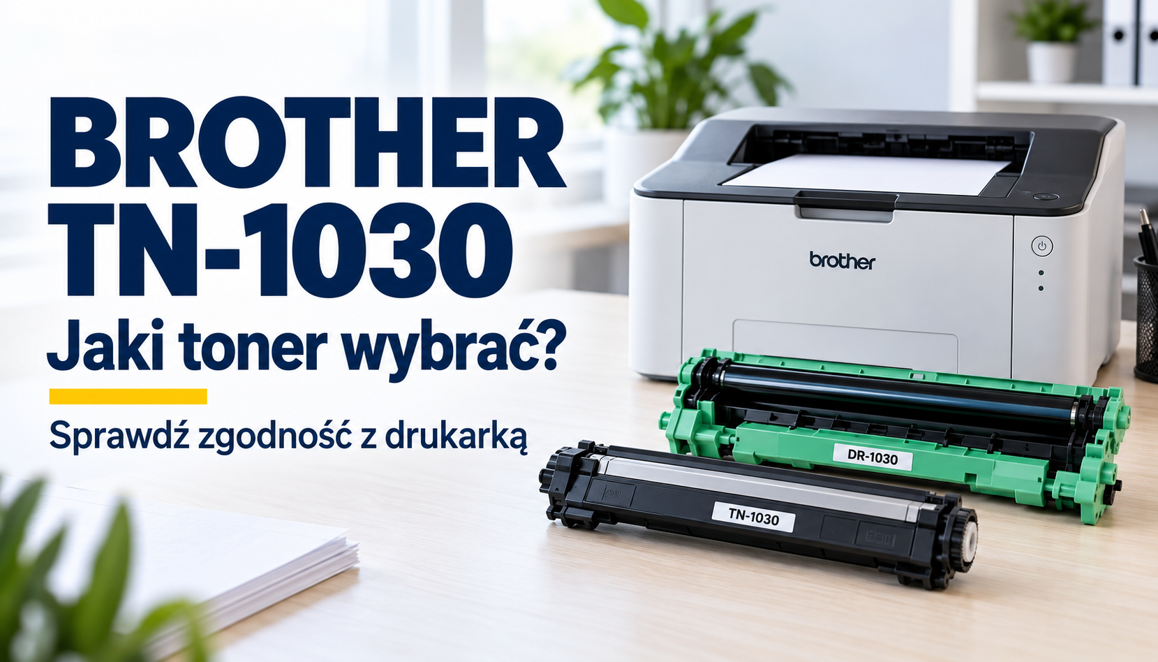 Brother TN-1030: jaki toner wybrać i jak sprawdzić zgodność?