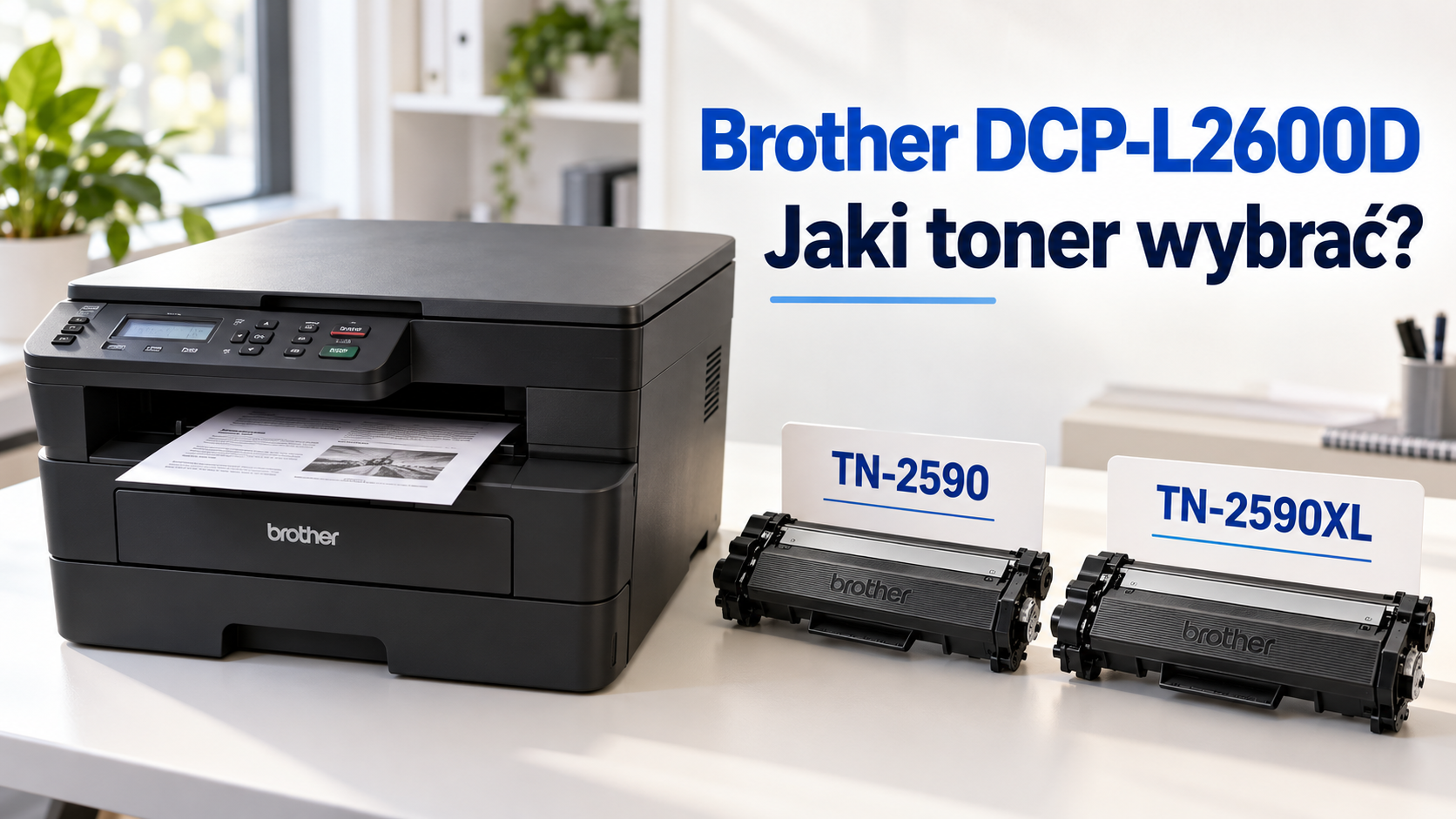 Brother DCP-L2600D. Jaki toner wybrać?
