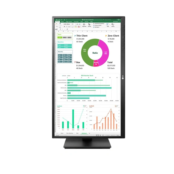 LG 24BN550Y-B z głośnikami