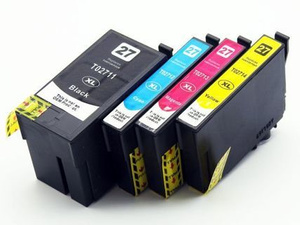 Zestaw tuszy T2711–T2714 CMYK do drukarek Epson WorkForce WF-3620 / WF-3640 / WF-7610 – zamiennik DDPrint – komplet 4 kolory
