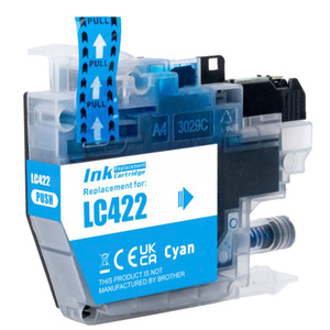 Tusz LC-422C Cyan do drukarek Brother MFC-J5340DW / J6540DW – zamiennik DDPrint – 11 ml