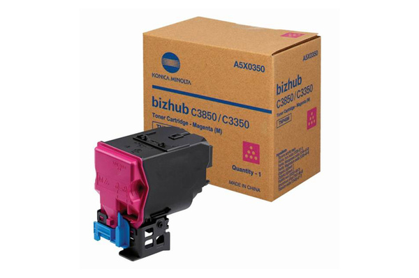 Minolta TNP48M, TNP-48M, A5X0350 10k Magenta do Konica Minolta Bizhub C3350, C3850, C3850FS Toner Oryginalny