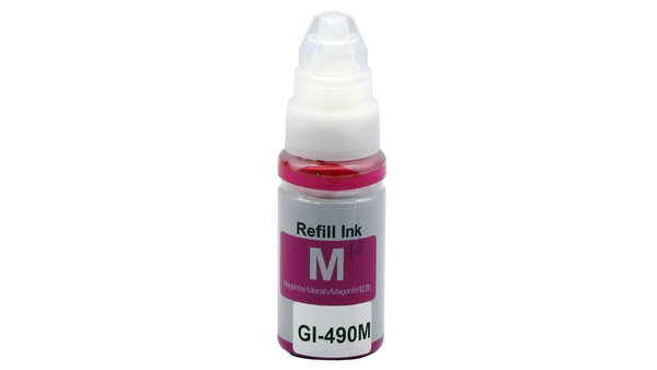 Tusz GI-490M Magenta do drukarek Canon PIXMA G1400 / G2400 – zamiennik DDPrint – 70 ml