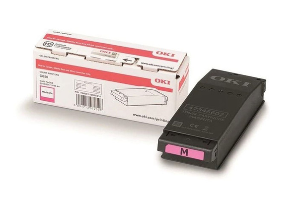 OKI 09006128 6k Magenta do OKI C650 Toner Oryginalny