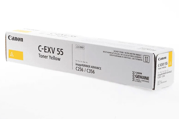 Canon C-EXV55Y, CEXV55Y, 2185C002 18k Yellow do Canon ADV iR-C256, iR-C257i, iR-C356 Toner Oryginalny