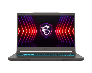 Nowy gamingowy MSI Thin 15 B13VE Core i5 13420H (13-gen.) / 16 GB / 240 SSD / 15,6'' FullHD 144Hz / Win 11 + GeForce RTX 4060 / cosmo gray