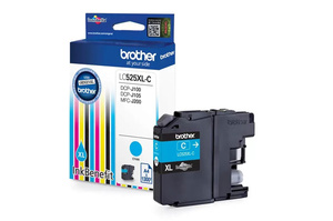 Brother LC-525XLC, LC525XLC 1,3k Cyan do Brother DCP-J105 J100 MFC-J200 Tusz Oryginalny