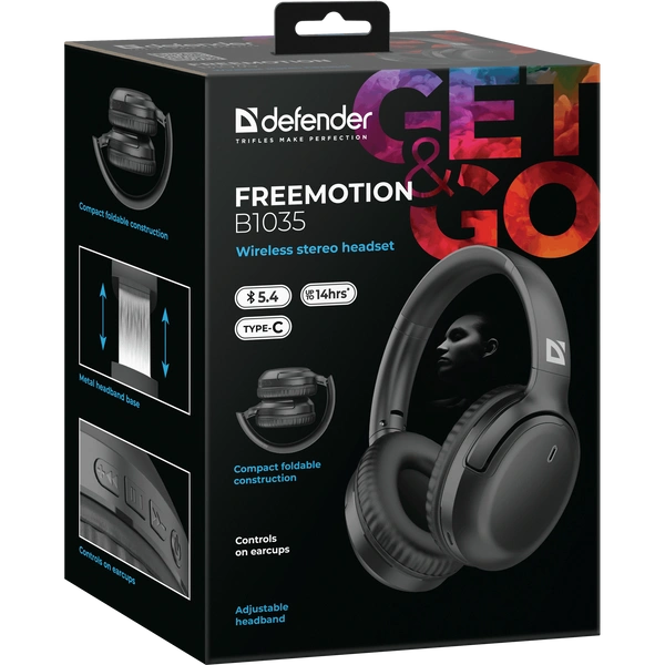 Słuchawki bezprzewodowe Defender Freemotion B1035