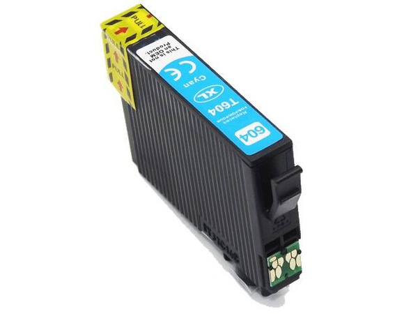 Tusz 604XL T604 Cyan do drukarek Epson WF-2910 / WF-2930 / XP-2200 – zamiennik DDPrint – 14 ml