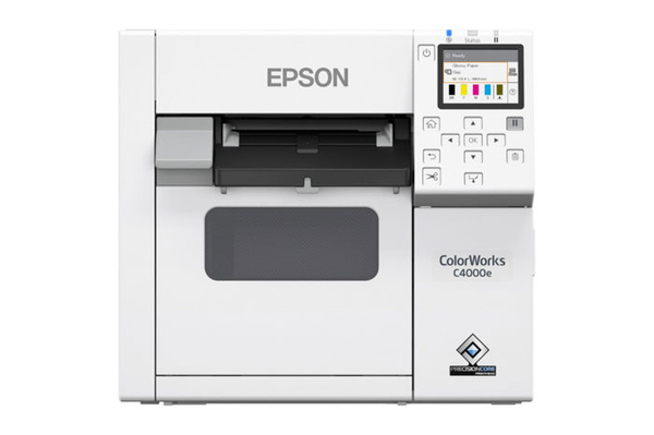 PRODUKT NA ZAMÓWIENIE, MOQ: 6SZT. Drukarka Etykiet Epson ColorWorks CW-C4000e (C31CK03102BK)