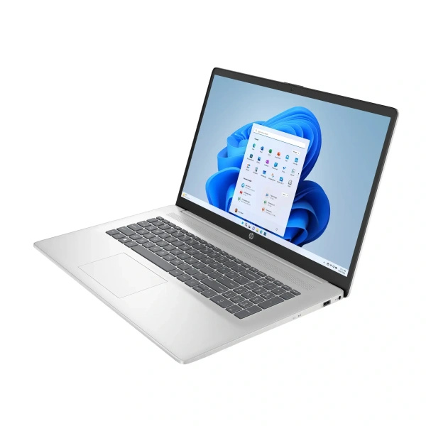 Nowy HP 17-CP3005 Ryzen 5 7430U 2,3 GHz / 16 GB / 960 SSD / 17,3" FullHD / Win 11, srebrny