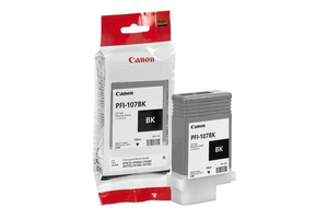 Canon PFI-107BK (6705B001) 130ml Black do Canon iPF 670, 680, 685, 770, 780, 785 Tusz Oryginalny