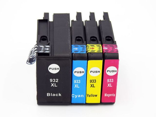 Zestaw tuszy HP 932XL + 933XL CMYK do drukarek HP OfficeJet – zamiennik DDPrint – 104 ml