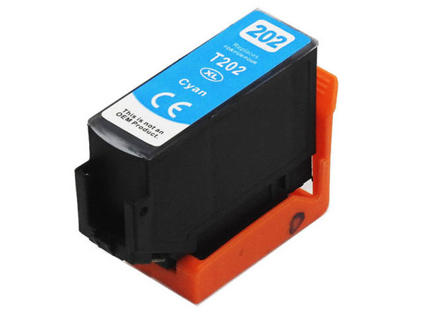 Tusz T202XL Cyan do drukarek Epson Expression Premium XP-6000 / XP-6005 – zamiennik DDPrint – 12 ml