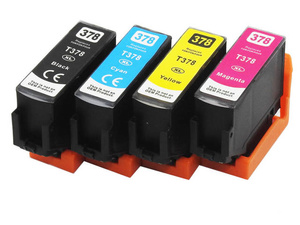 Zestaw tuszy 378XL CMYK do drukarek Epson XP-8000 / XP-8500 / XP-15000 – zamiennik DDPrint – komplet 4 kolory