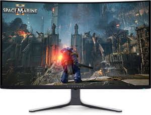 Powystawowy Dell Alienware AW3225QF UHD OLED 4K 240Hz, zakrzywiony