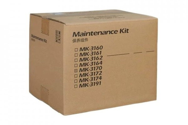 Kyocera MK3170, MK-3170, 1702T68NL0 500k Black do Kyocera ECOSYS P3050dn, P3055dn, P3060dn Oryginalny Zestaw Konserwacyjny