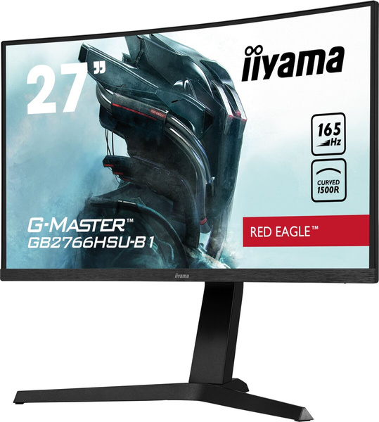 Monitor Iiyama GB2766HSU-B1 RedEagle – 27″ 165 Hz, zakrzywiony - Nowy