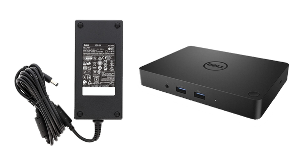 Stacja dokująca na USB-C Dell WD15 (K17A) z zasilaczem Dell 130W