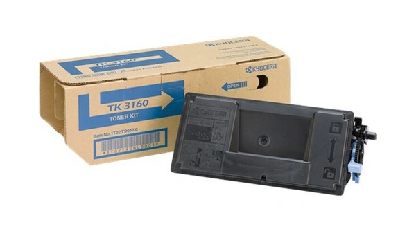 Oryginalny Toner Czarny Kyocera TK3160, TK-3160 (1T02T90NL0)