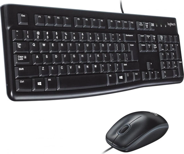 Zestaw przewodowy klawiatura + mysz Logitech MK120