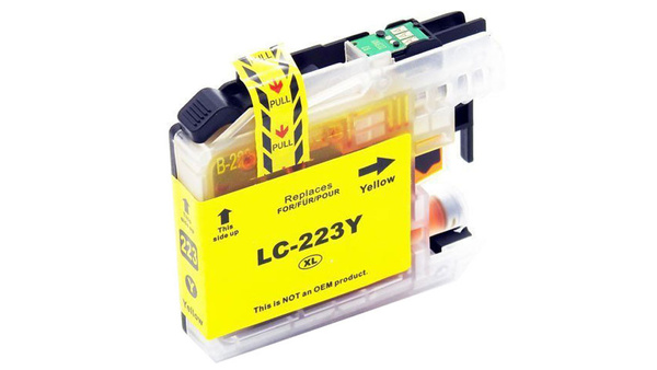 Tusz LC223Y Yellow do drukarek Brother DCP-J4120 / MFC-J4420 – zamiennik DDPrint – 10 ml