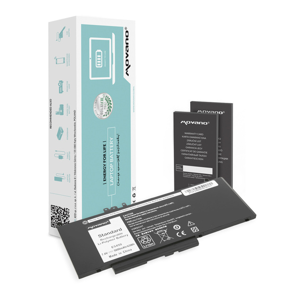 Bateria Movano do Dell Latitude E5450, E5550 - BT/DE-E5550
