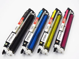 Zestaw tonerów CF350A–CF353A CMYK do drukarek HP Color LaserJet Pro – zamiennik DDPrint – wysoka wydajność