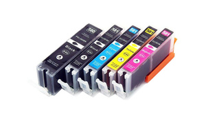Zestaw tuszy PGI-580BK + CLI-581 CMYK do drukarek Canon PIXMA TS6250 / TS6350 / TS8150 – zamiennik DDPrint – komplet 5 tuszy