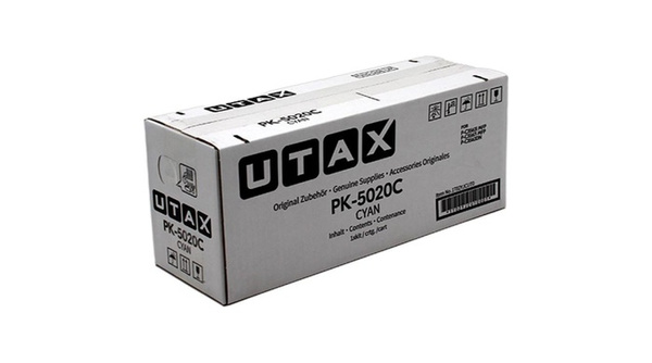 Utax PK-5020C, PK5020C 1T02YJCUT0 5k Cyan do Utax P-C3563, P-C3563DN, P-C3563i MFP, P-C3567i MFP Toner Oryginalny