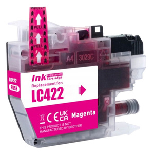 Tusz LC-422M 11ml Magenta do Brother MFC J5340DW J5340DWE J5345DW J5740DW J6540DW J6540DWE J6590DW J6940DW DDPrint Nowy