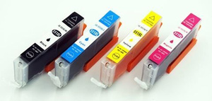 Tusz CLI-551 CMYK do drukarek Canon Pixma iP7250 / MG5550 – zamiennik DDPrint – 4 szt.