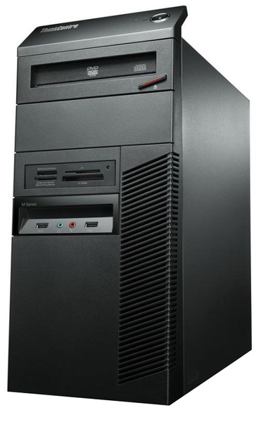 Lenovo ThinkCentre M92p Tower Core i5 3470 (3-gen.) 3,2 GHz / 4 GB / 480 SSD / DVD / Win 10 Prof. (Update)