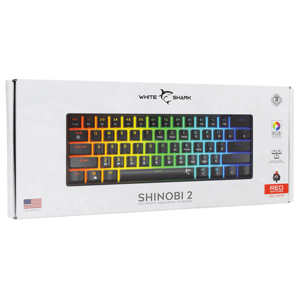 Klawiatura mechaniczna WhiteShark Shinobi-2 GK-004111