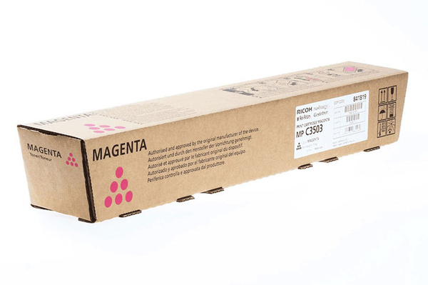 Ricoh 841819 18k Magenta do Ricoh AF MPC3003, MPC3004, MPC3503, MPC3504, MPC4504, MPC5504, MPC6004 Toner Oryginalny