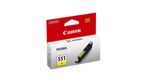 Canon CLI-551Y, CLI551Y (6508B001) 7ml Yellow do Canon PIXMA IP7250 MG5650 MG5550 Tusz Oryginalny