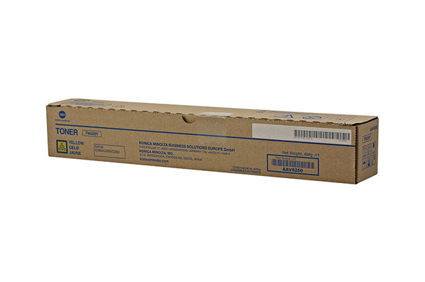 Minolta TN328Y, TN-328Y, TN328FY, AAV825A 28k Yellow do Konica Minolta Bizhub C250i, C300i, C360i Toner Oryginalny