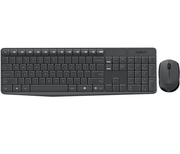 Bezprzewodowy zestaw klawiatura + mysz Logitech MK235